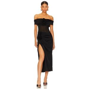 women's dark red and black off the shoulder dress gothic Dark In Love Off Shoulder Bleach Dye Choker Dress – Dolls Kill